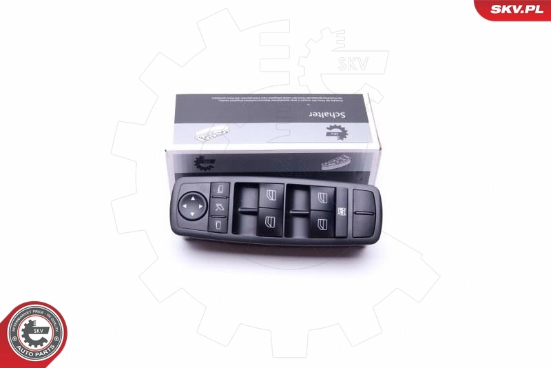 Switch, window regulator